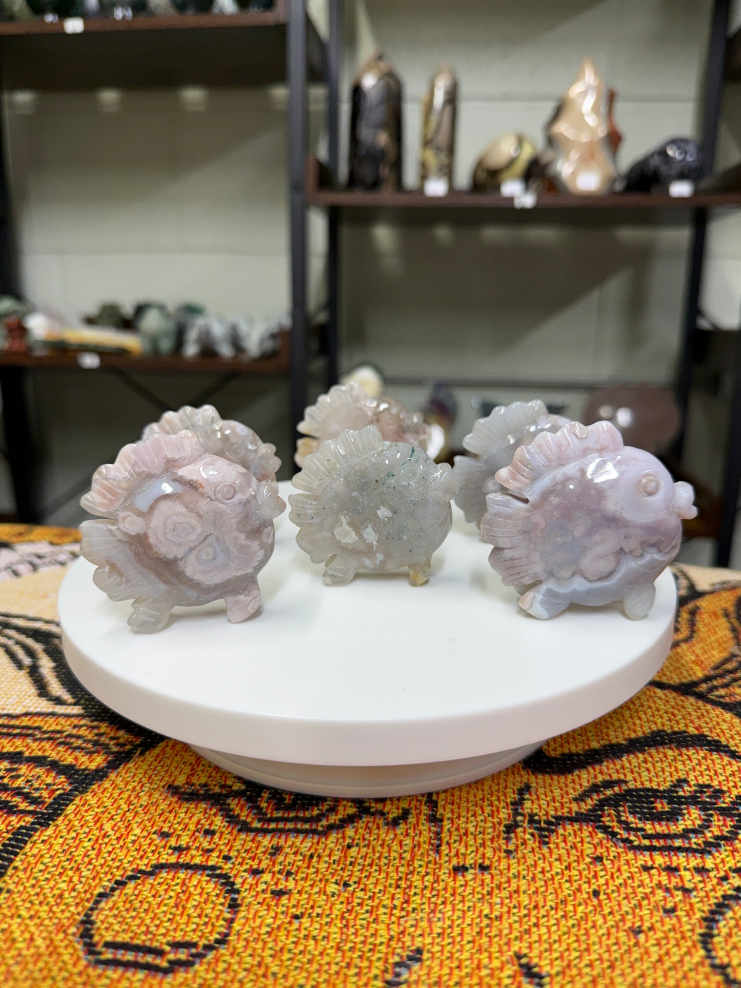 Flower Agate Fish (Choose Your Own!)