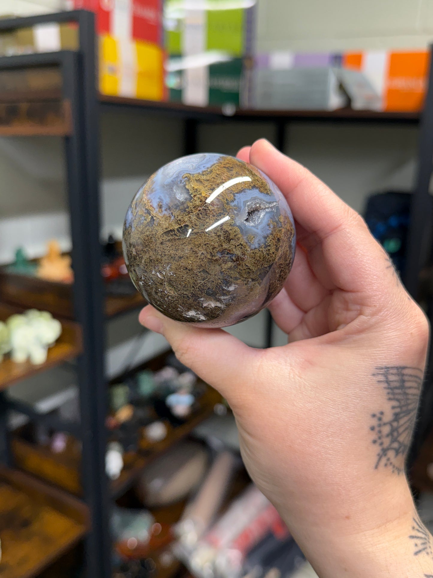 Moss Agate Sphere (26)