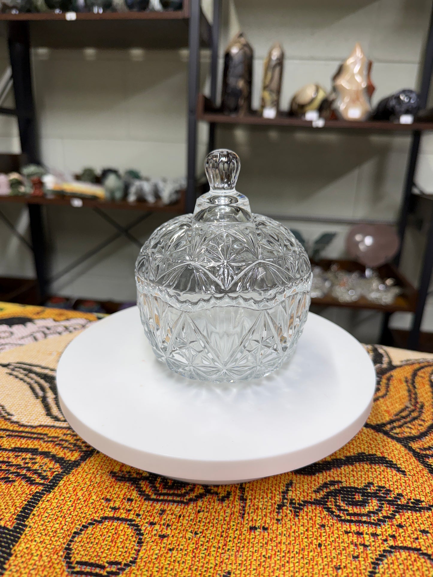 Glass Dish with Lid