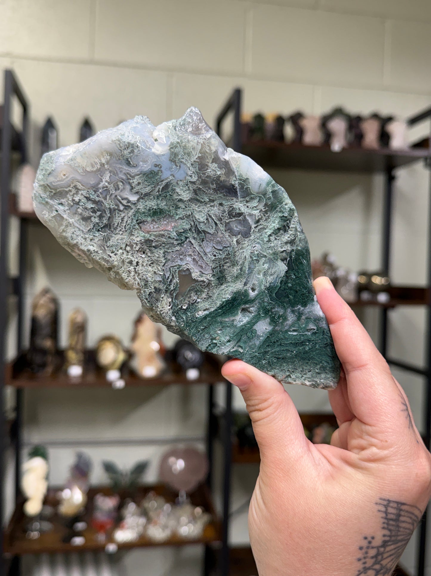 Moss Agate Slab (13b)