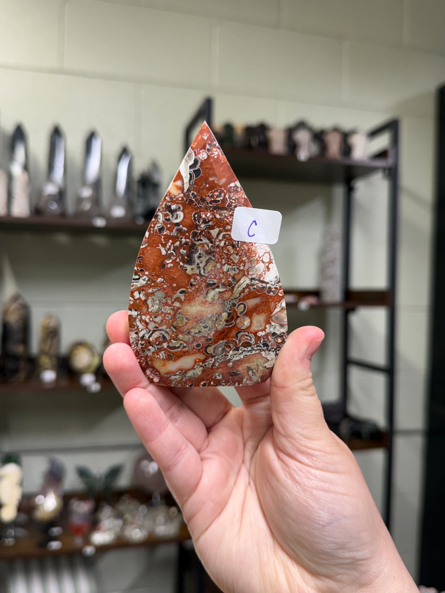 Money Agate Freeforms