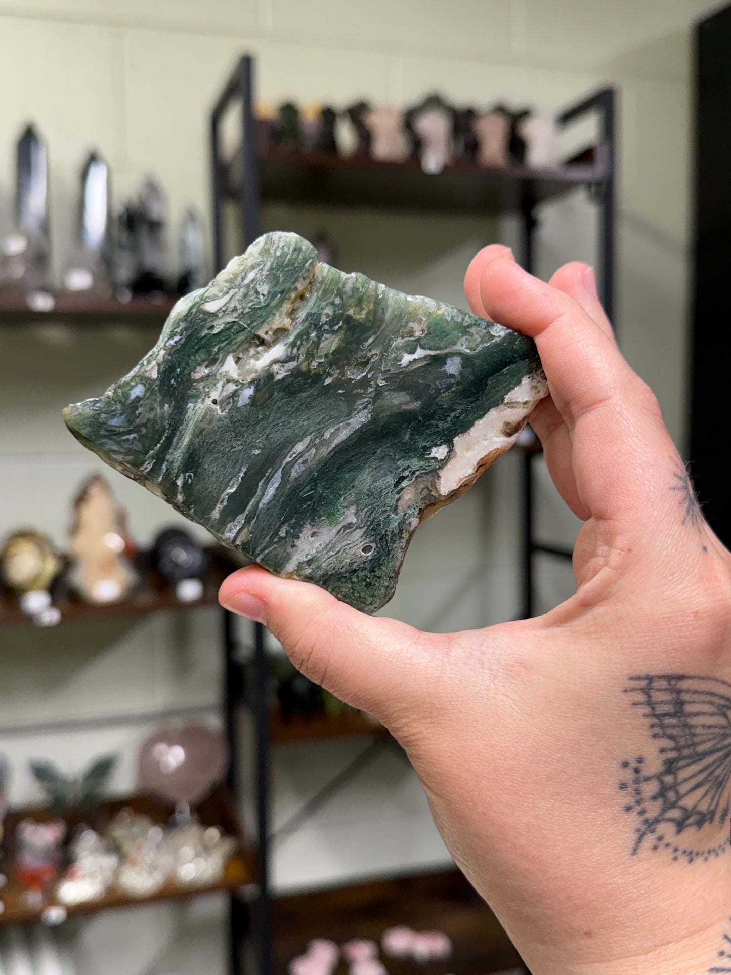 Moss Agate Slab (6b)