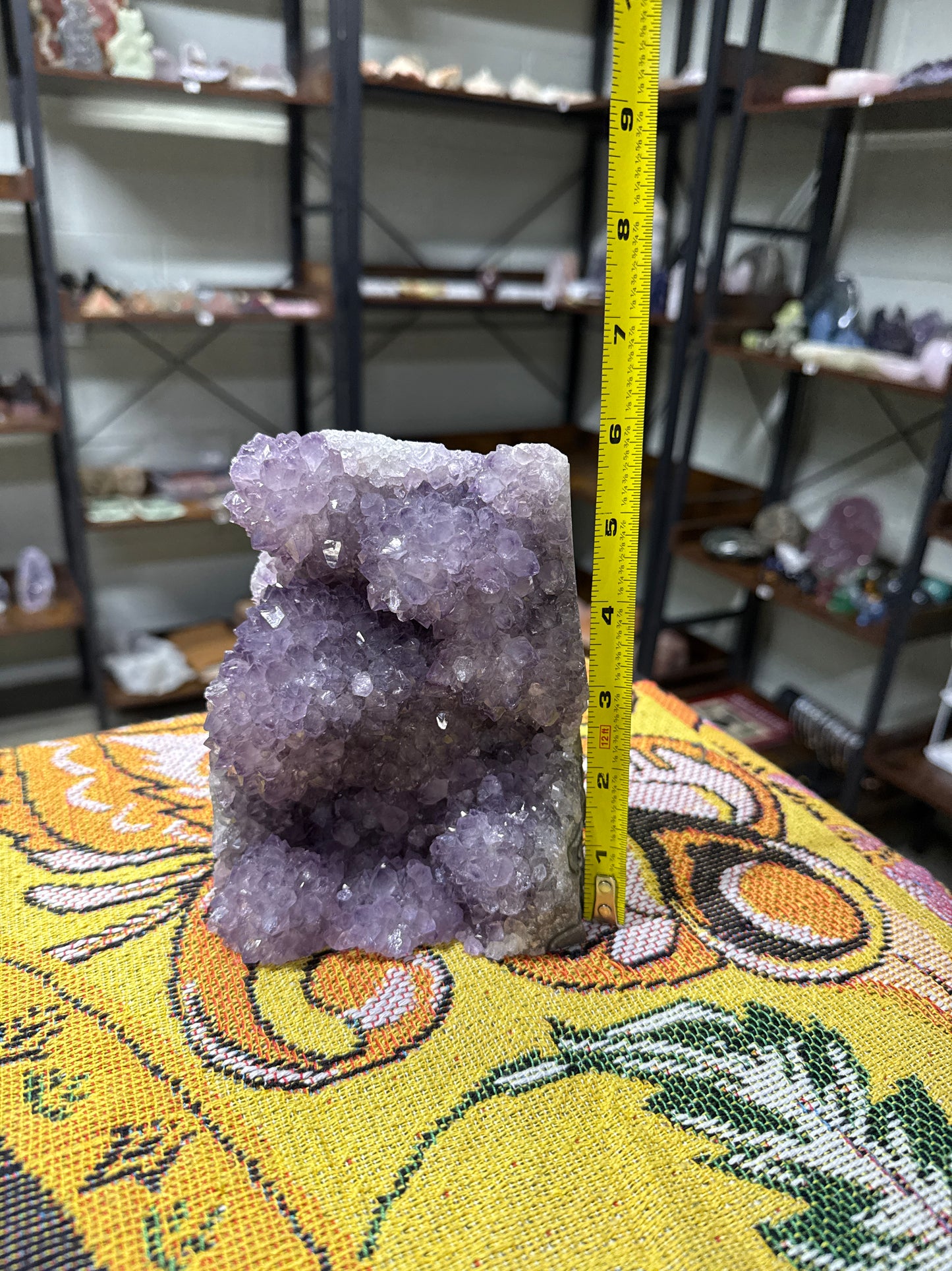Large Amethyst Cutbase