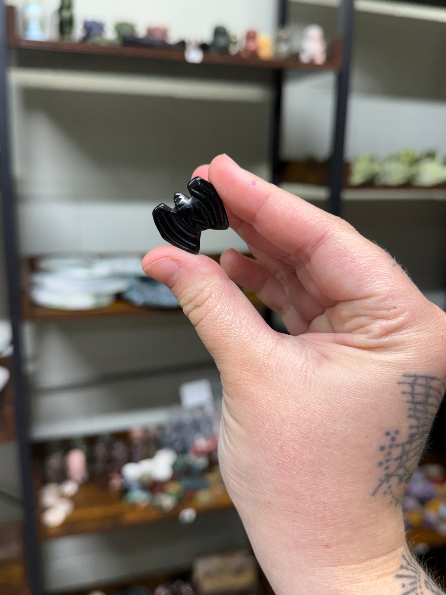 Mini Obsidian Bats