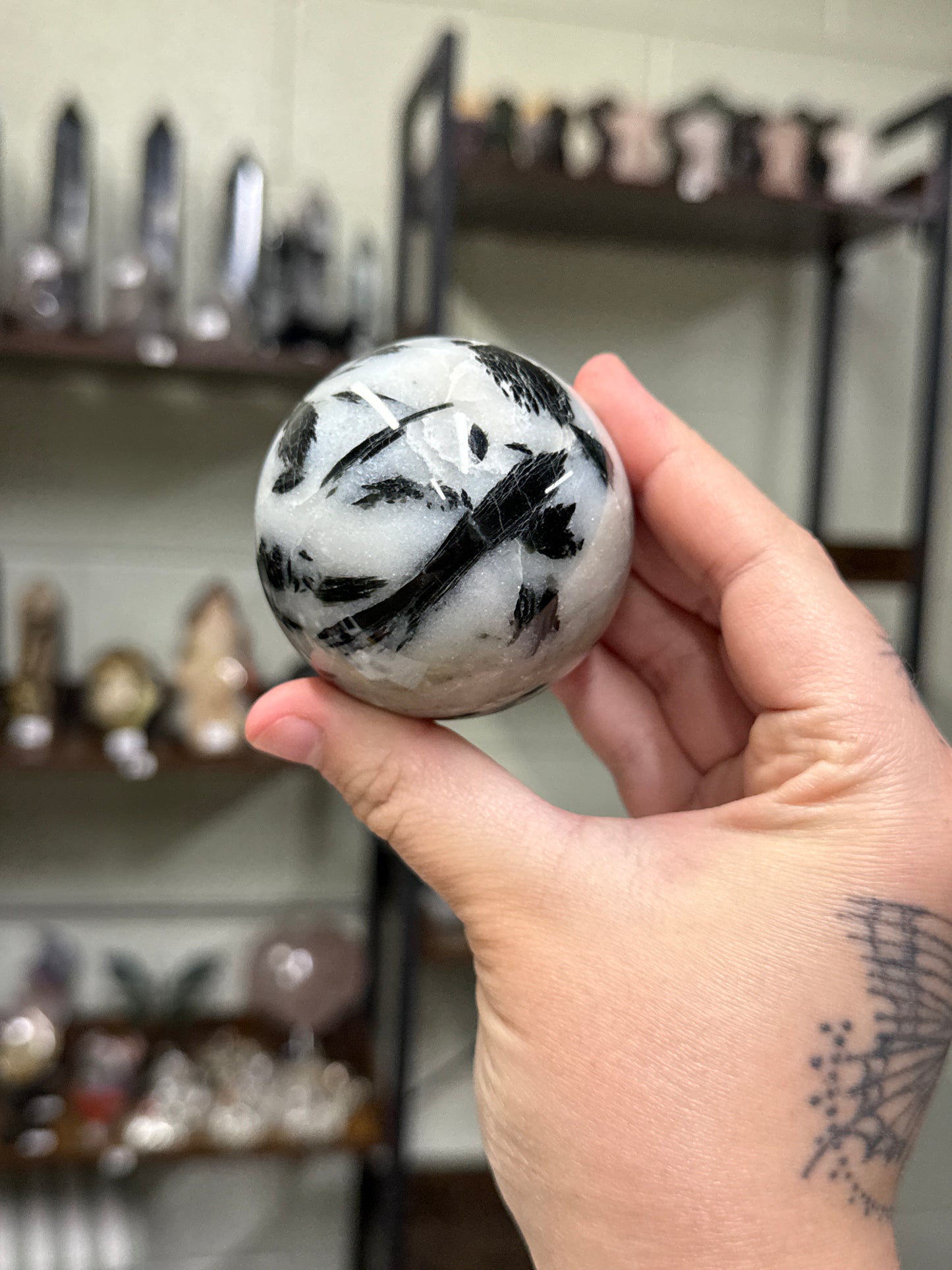 Green Tourmaline Sphere (17)