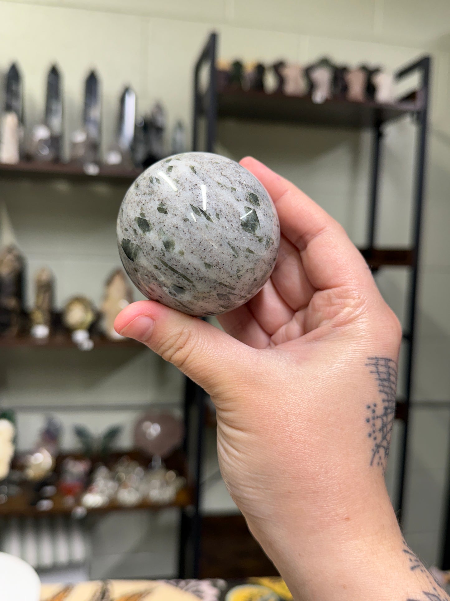 Green Tourmaline Sphere (18)