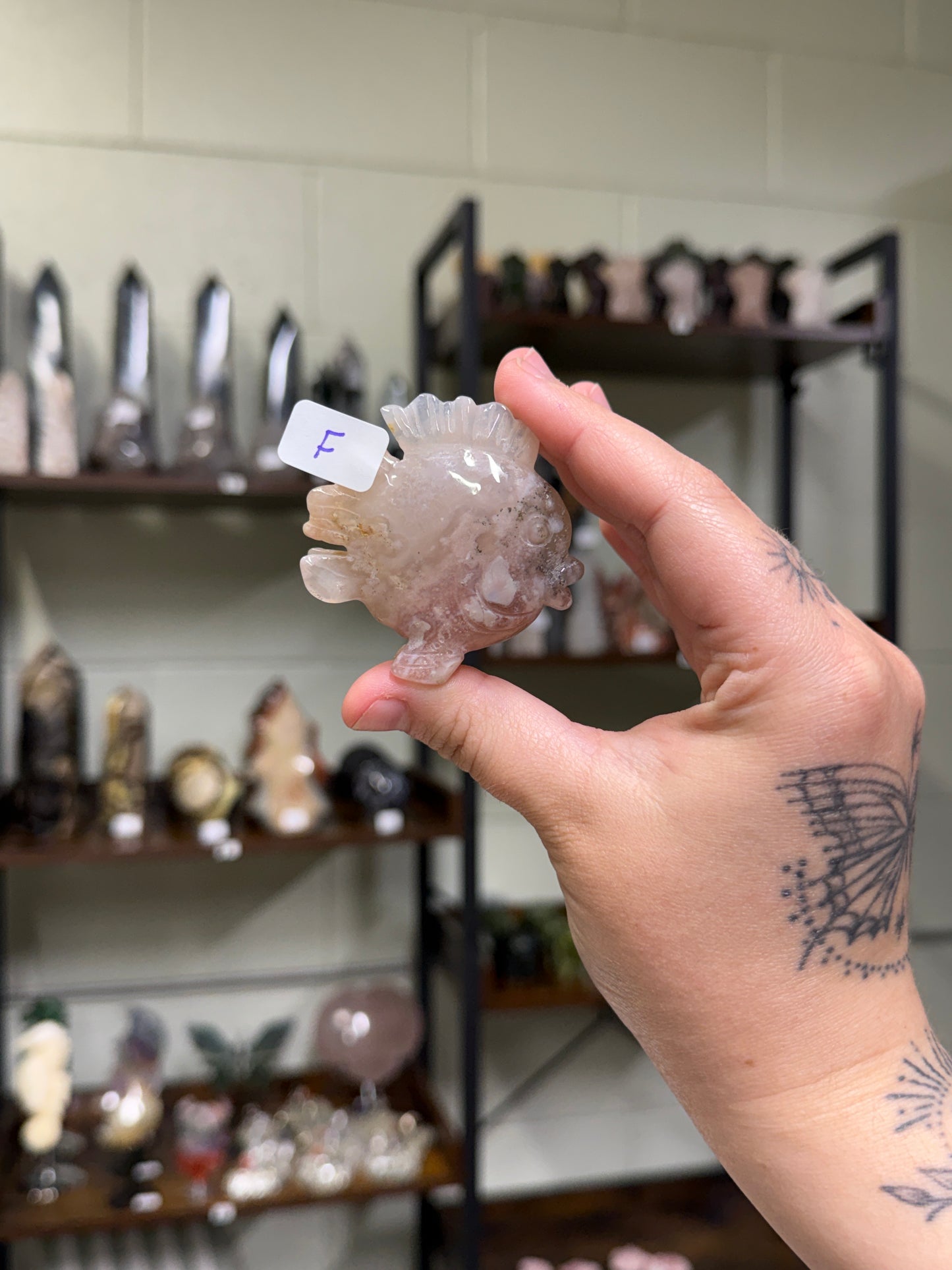 Flower Agate Fish (Choose Your Own!)