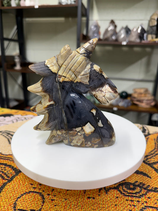 Volcano Agate Unicorn (65)