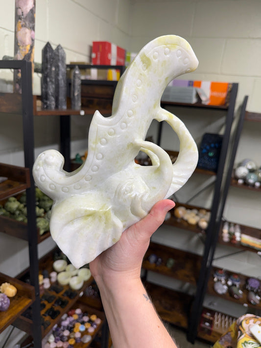 Jade Elephant Wine Bottle Holder