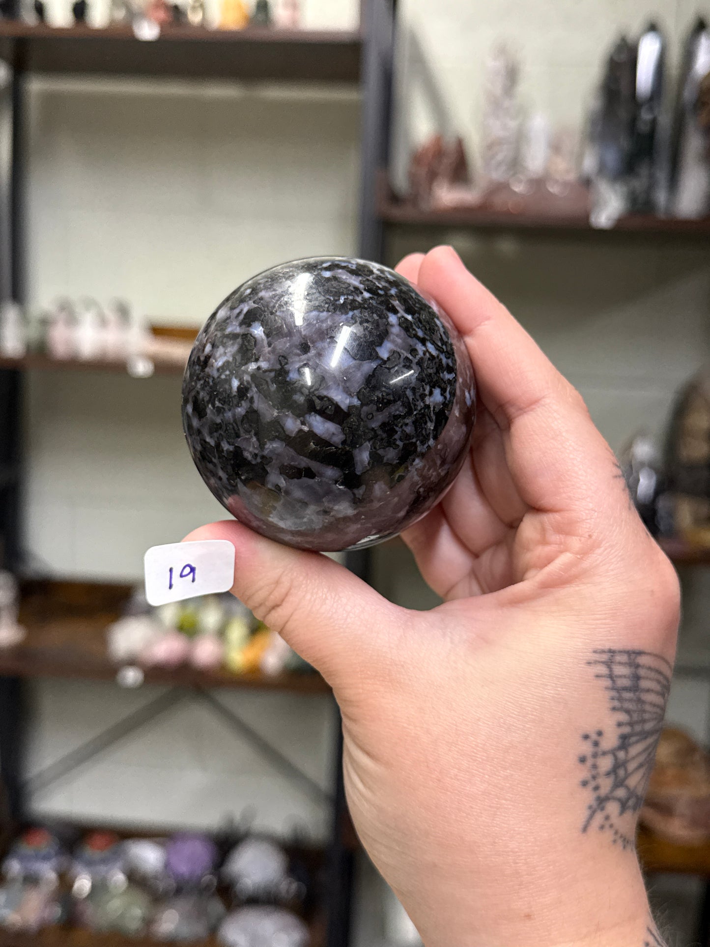 Indigo Gabbro Spheres