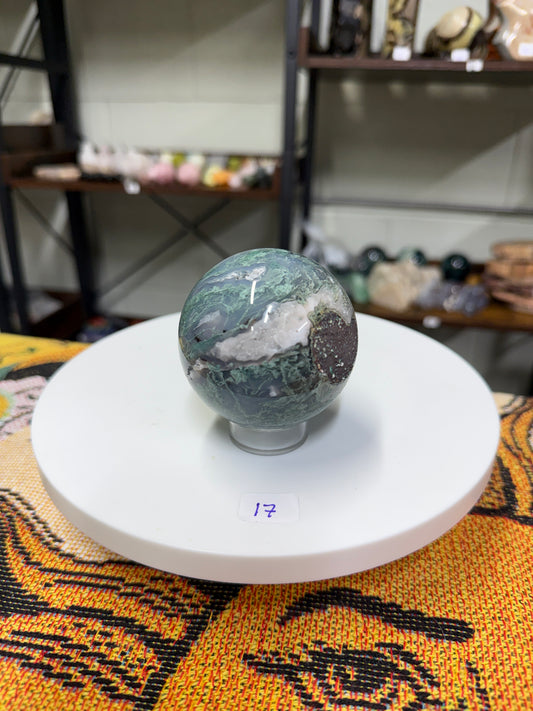 Moss Agate Sphere (17)