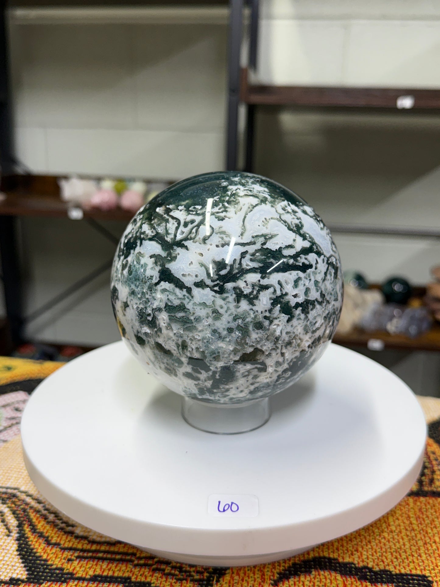 Moss Agate Sphere (60)