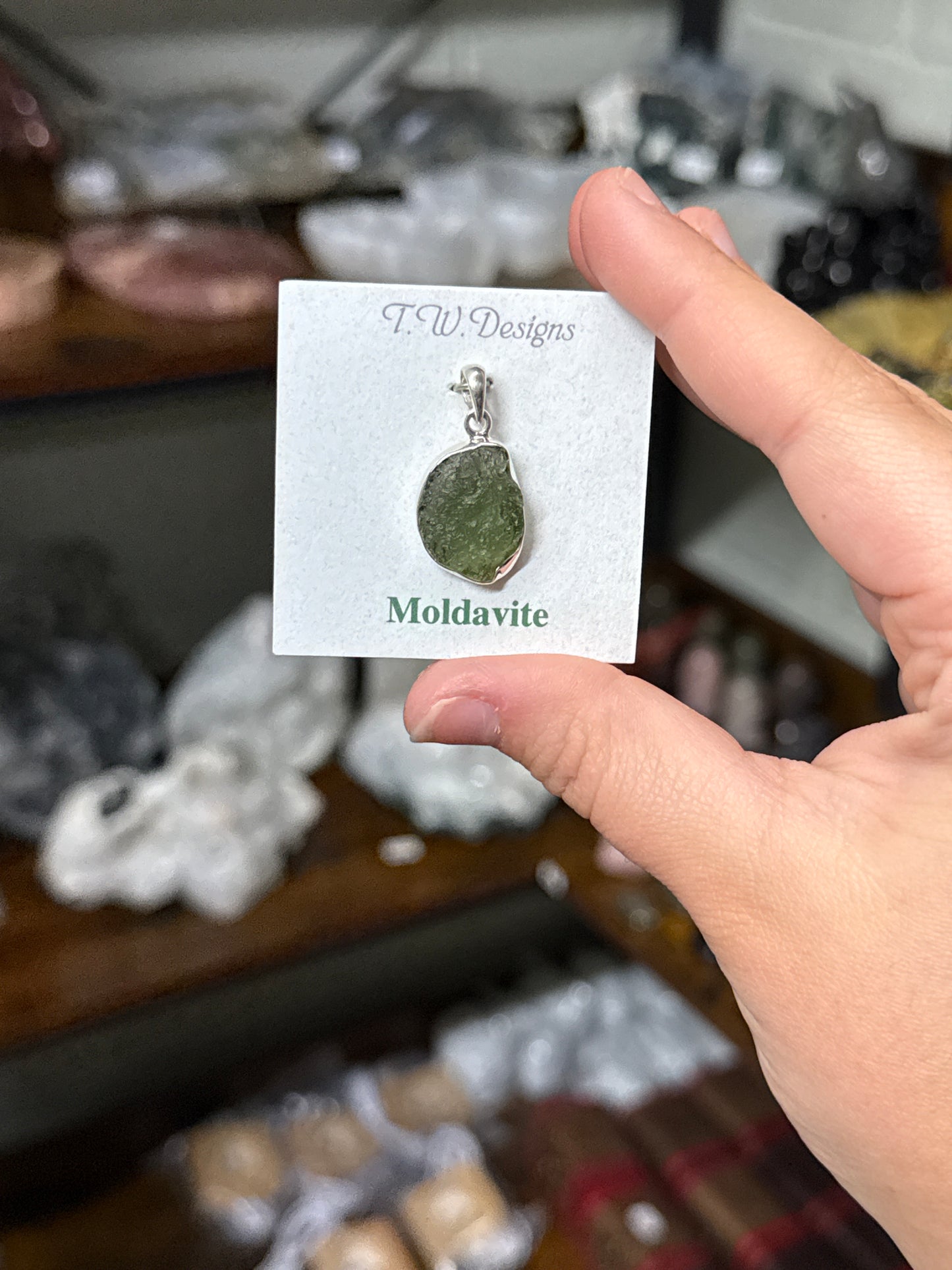 Moldavite Pendant (98)