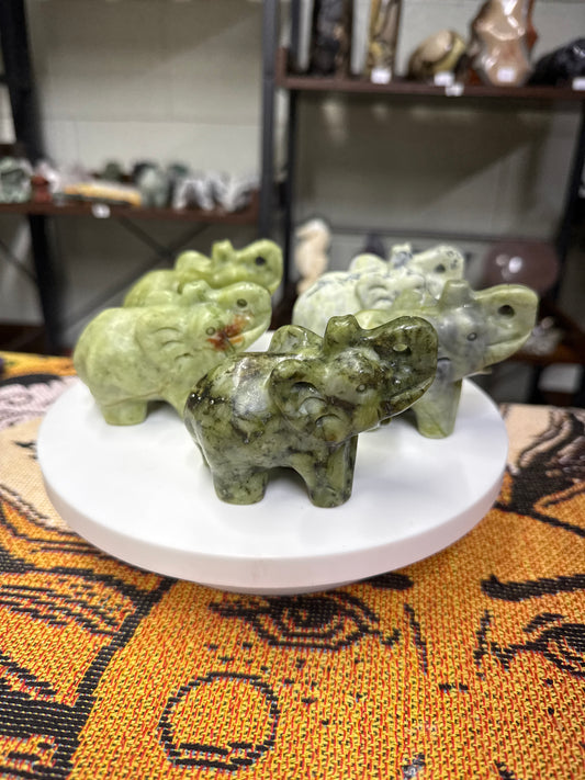 Jade Elephants