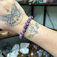 Purple Mica Bracelet