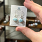Larimar Stingray Dangle Earrings