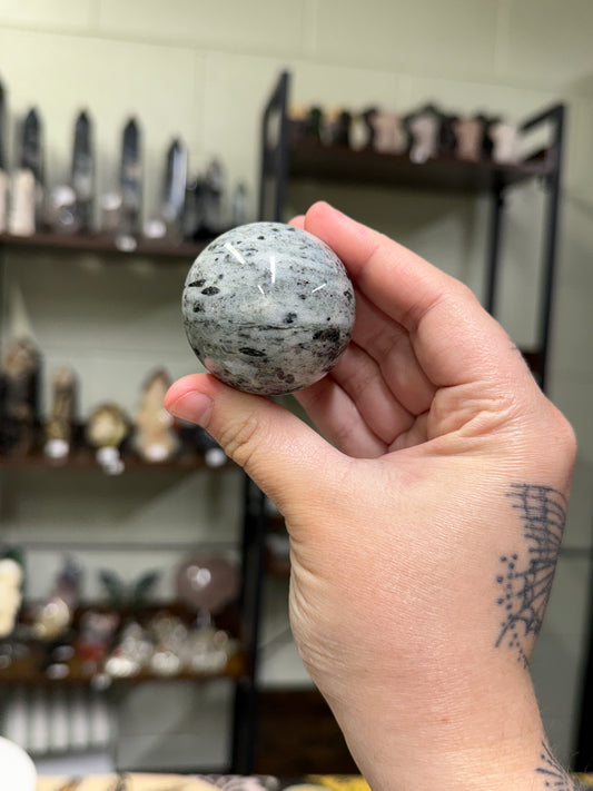 Green Tourmaline Sphere (8)