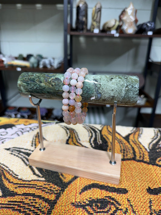 Flower Agate Bracelets