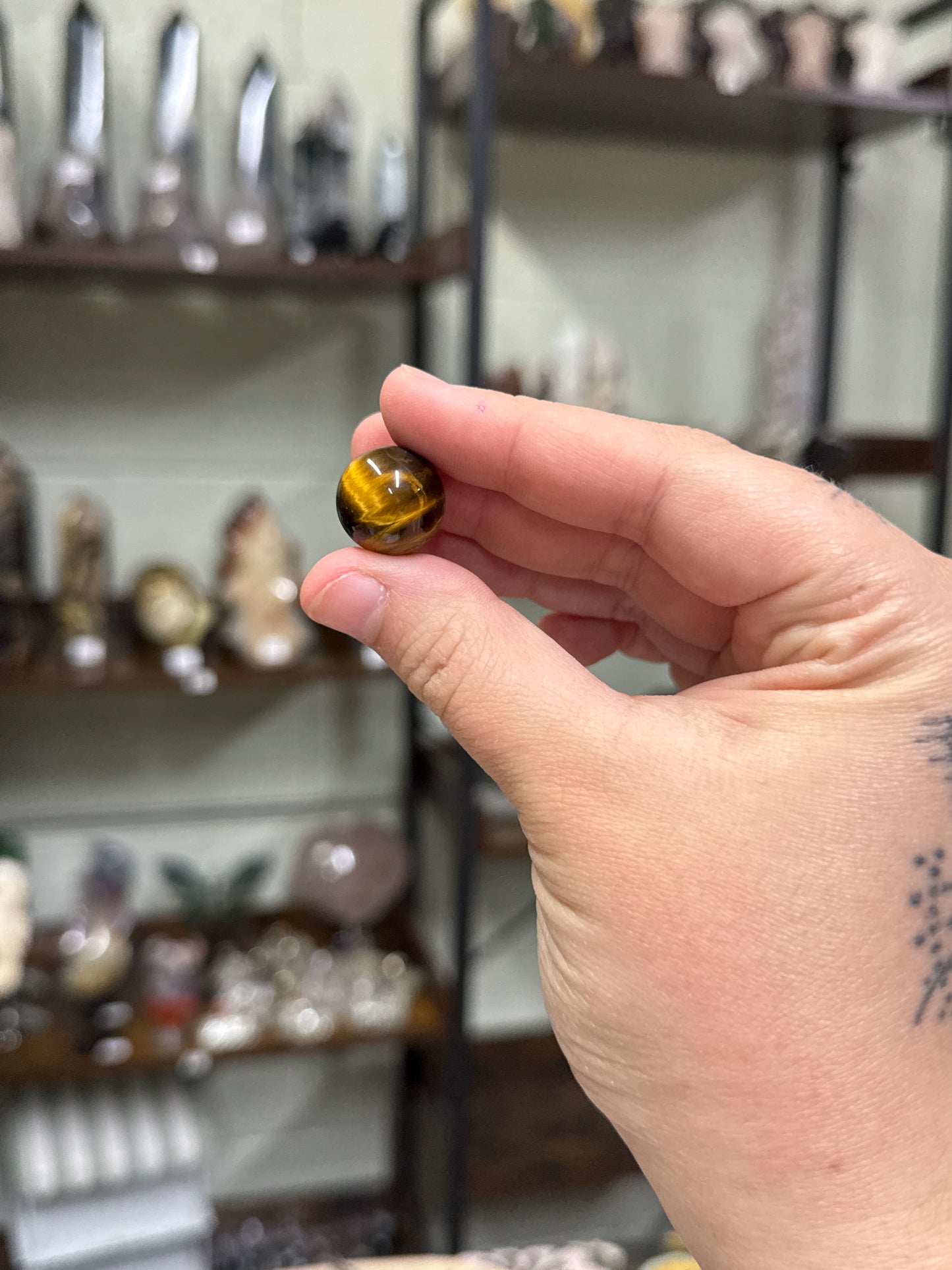 Tigers Eye Marbles