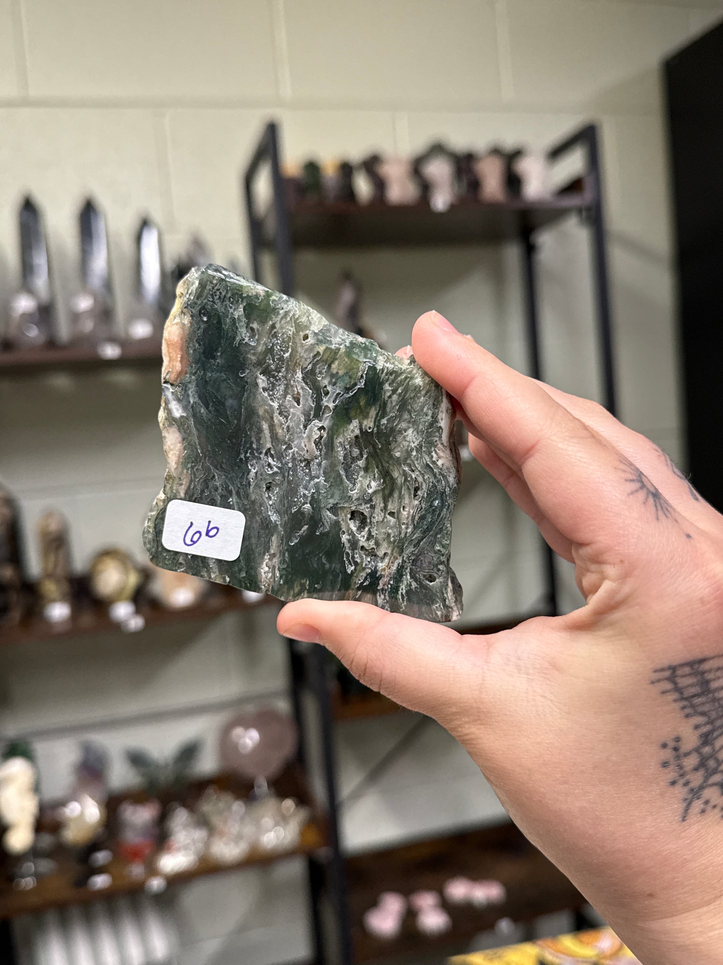 Moss Agate Slab (6b)