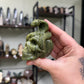Jade Snake/Skull Carving