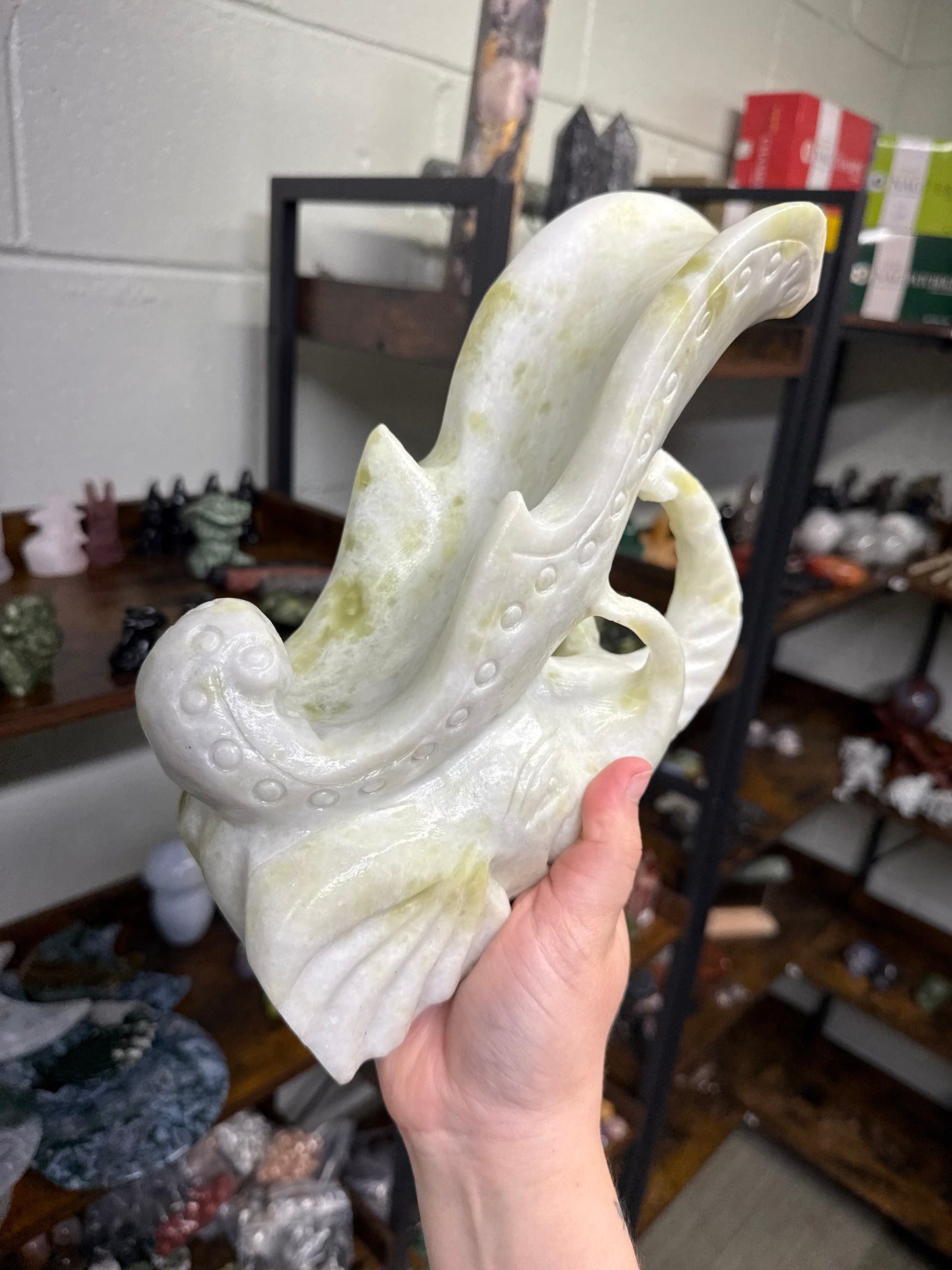 Jade Elephant Wine Bottle Holder