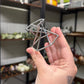 Silver Spiral Sphere Stand