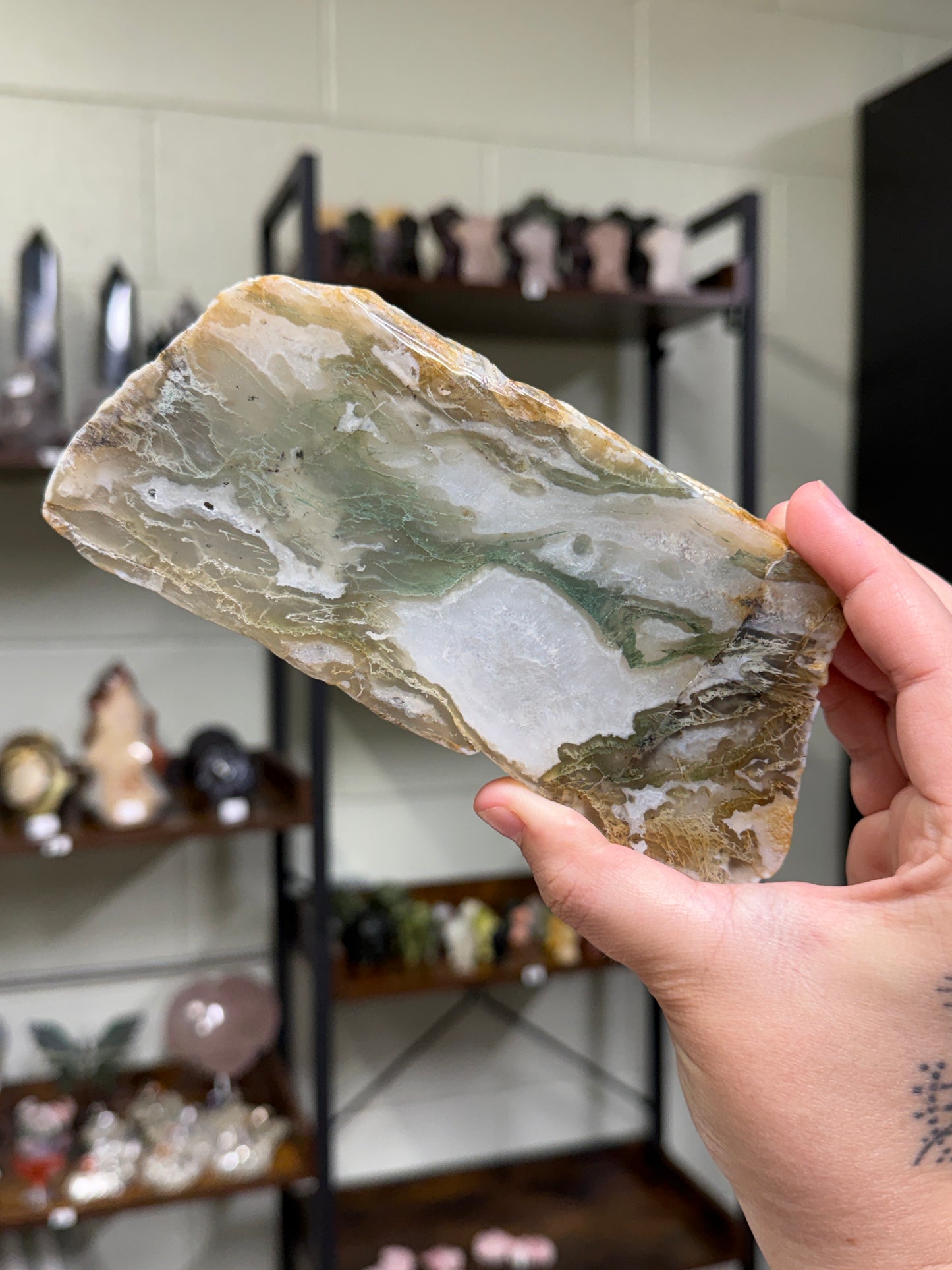 Moss Agate Slab (15b)
