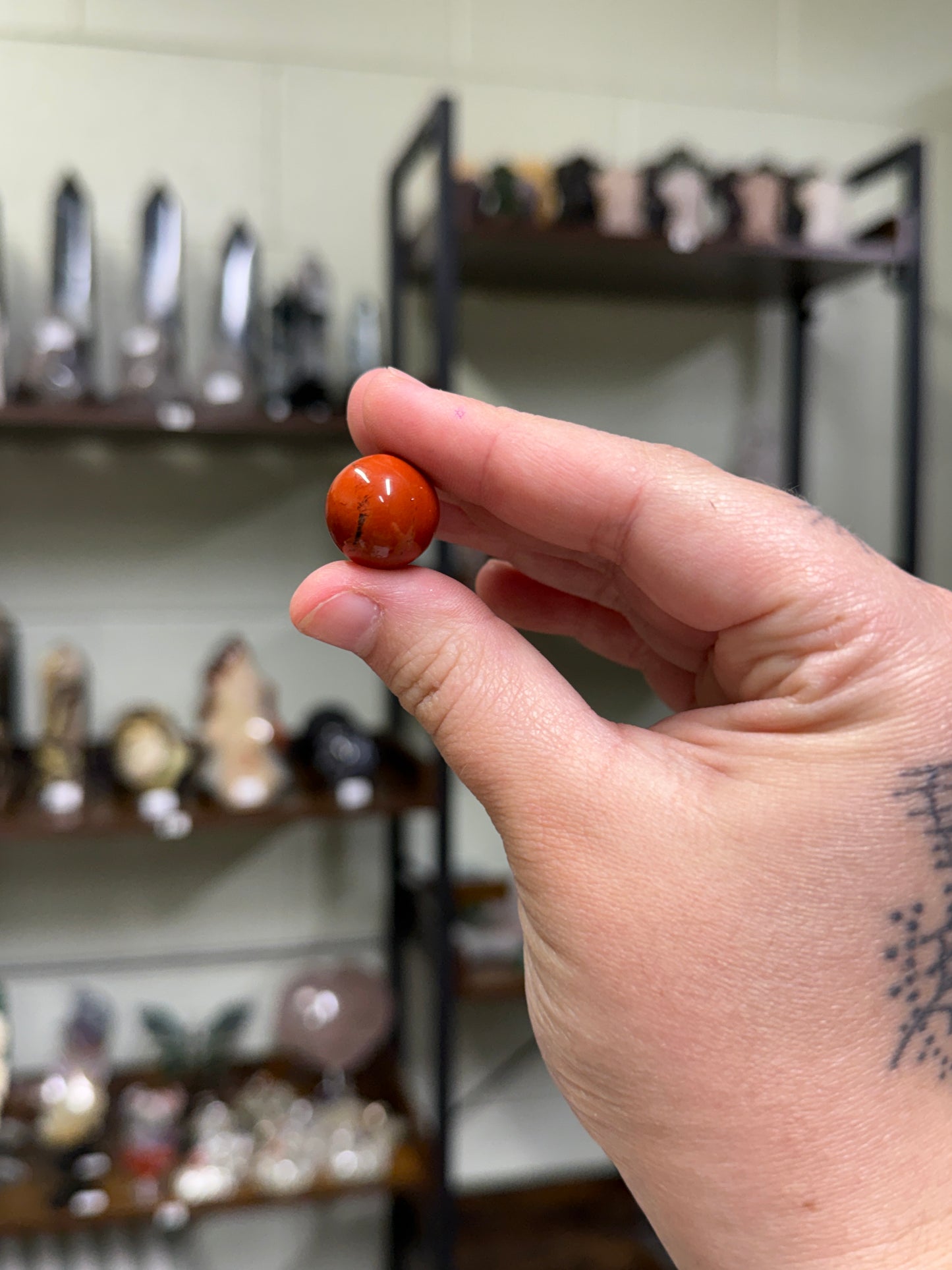 Red Jasper Marbles