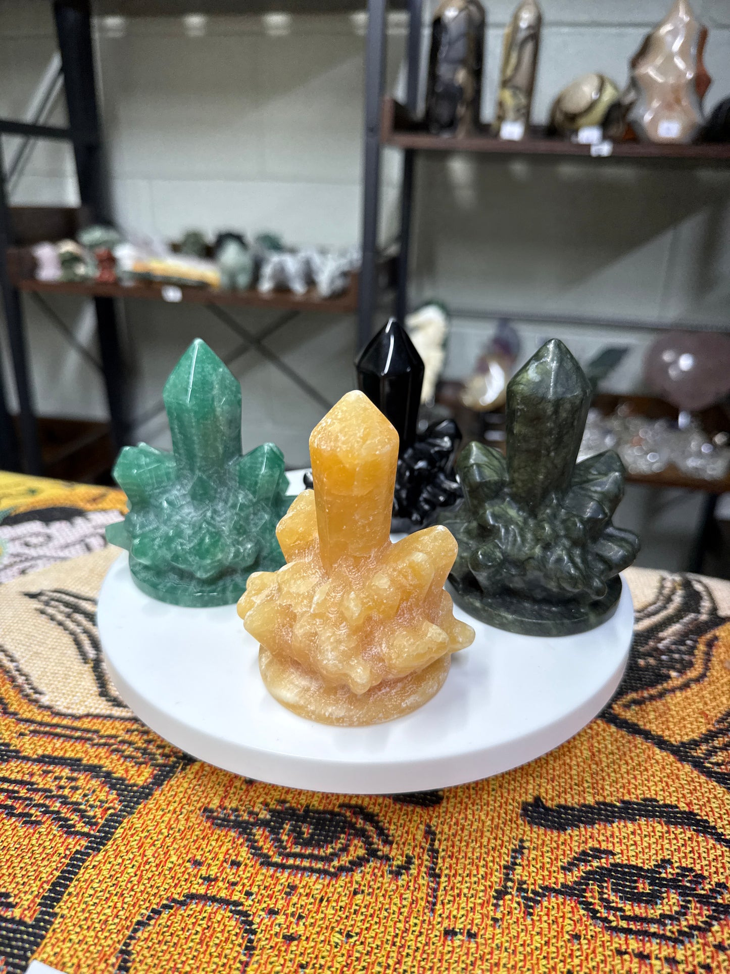Crystal Cluster Carvings