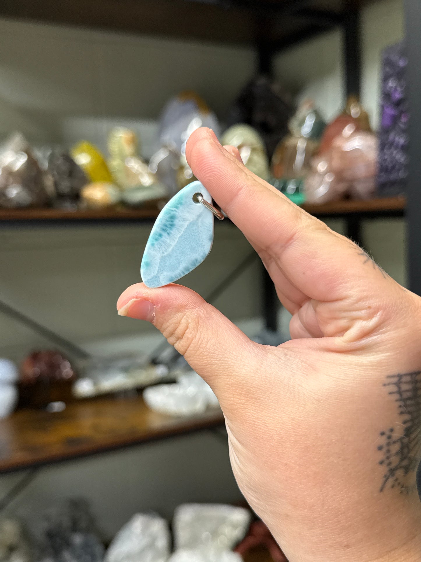 Larimar Pendant (70)