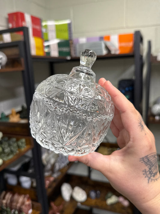 Glass Dish with Lid