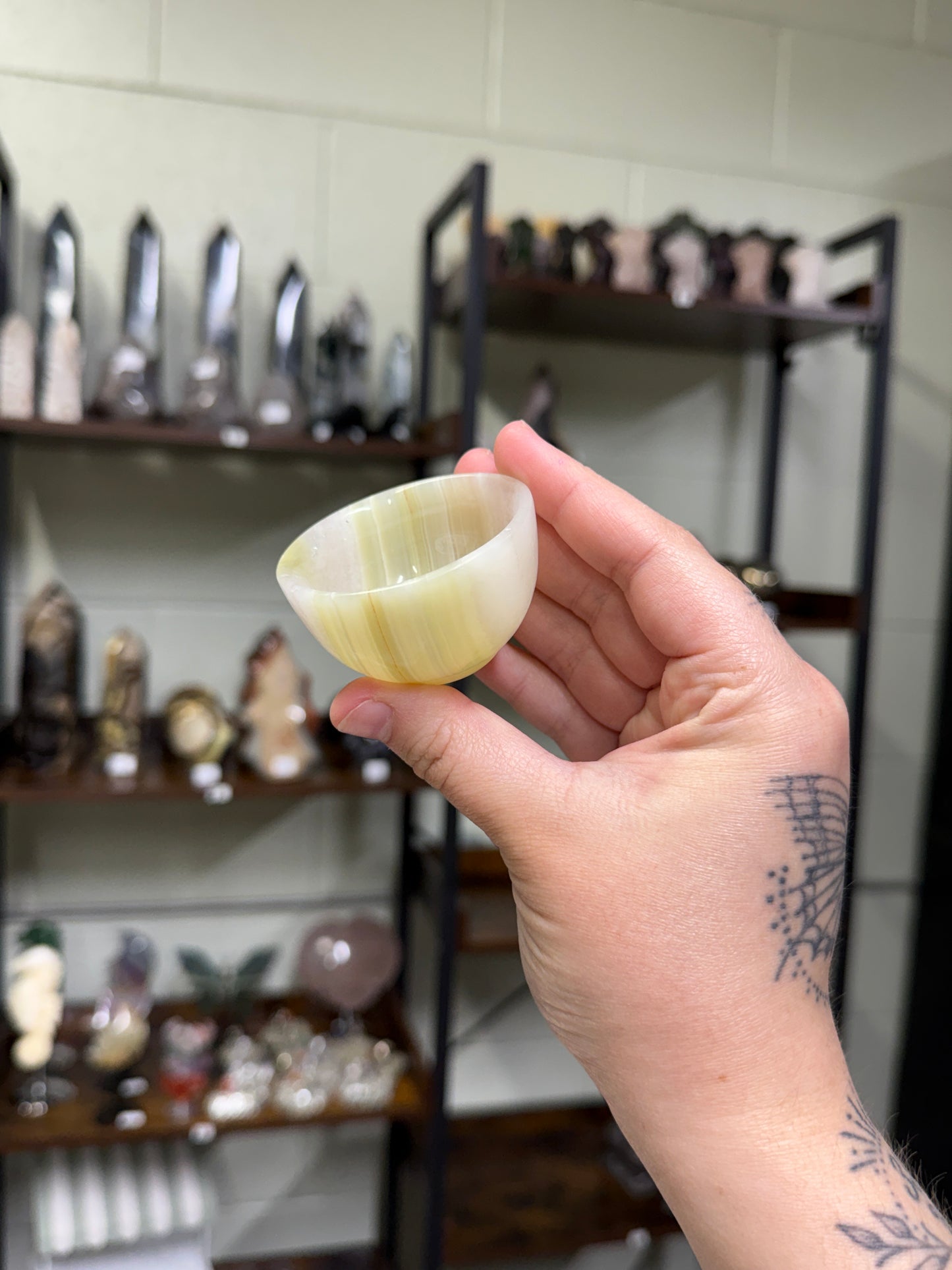 Green Onyx Bowls