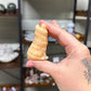 Calcite Dog Carving