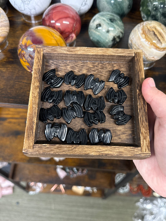 Mini Obsidian Bats