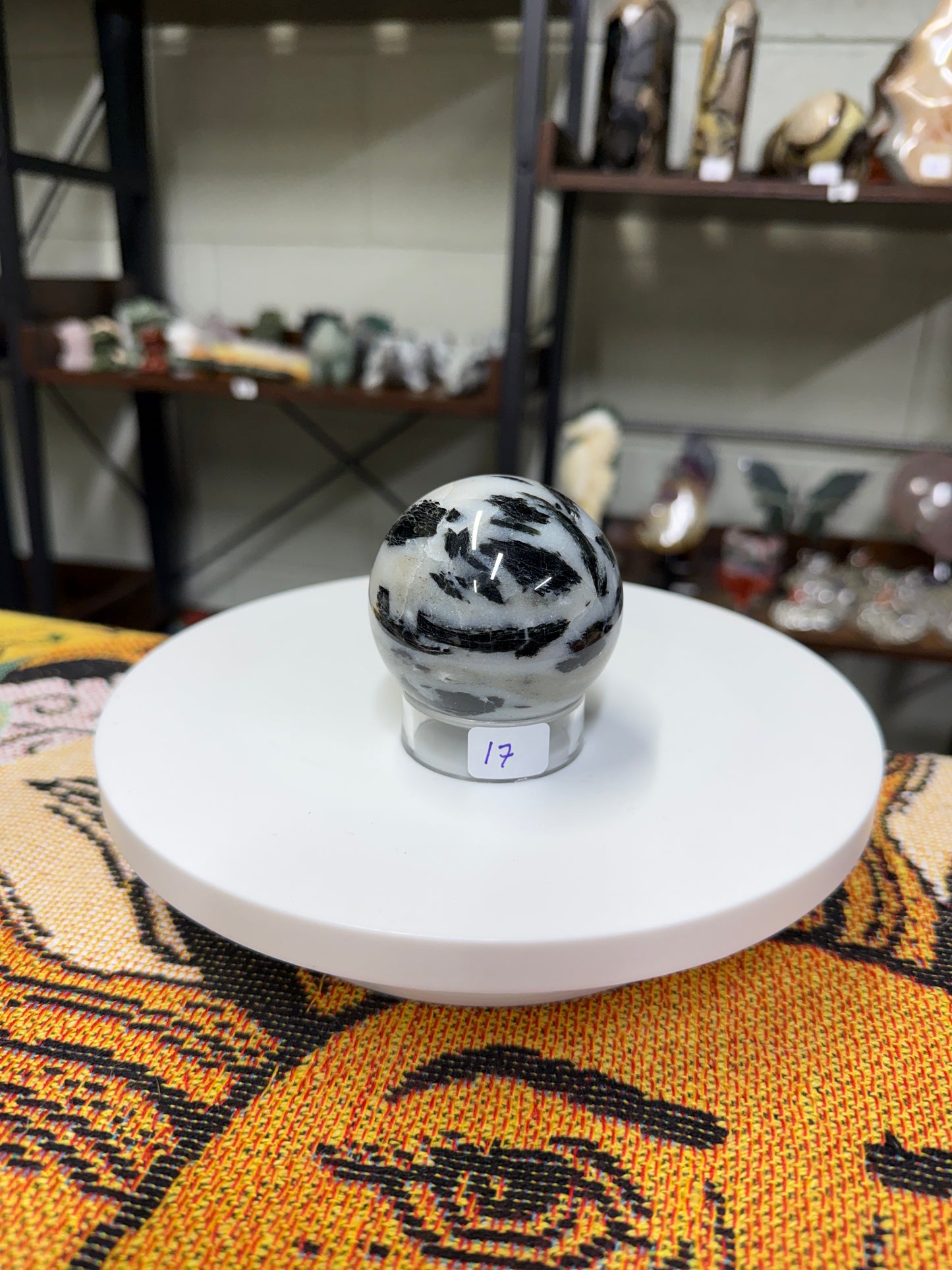 Green Tourmaline Sphere (17)