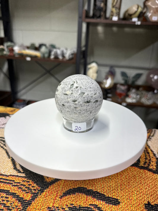 Green Tourmaline Sphere (20)