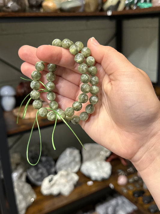 Green Mica Bracelets