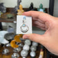 Moonstone Moon Pendant