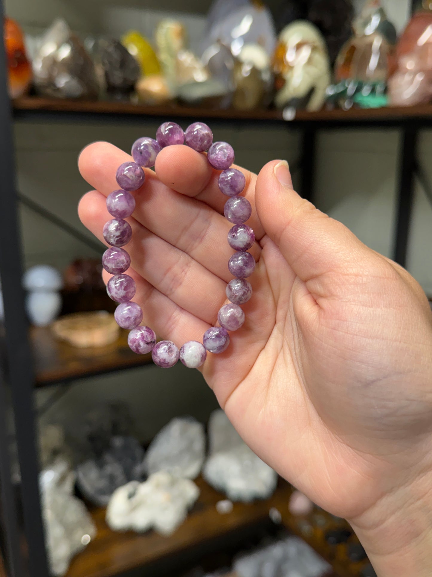 Purple Mica Bracelet