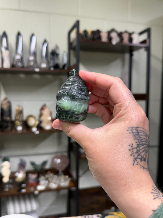 Ruby in Zoisite Gnome