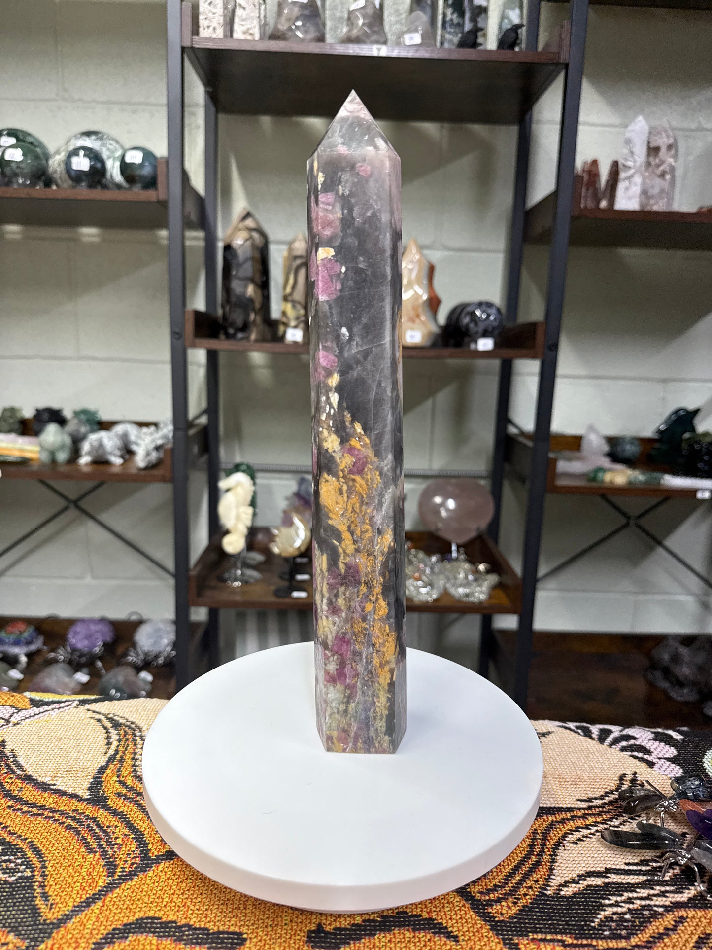 Pink Tourmaline Tower