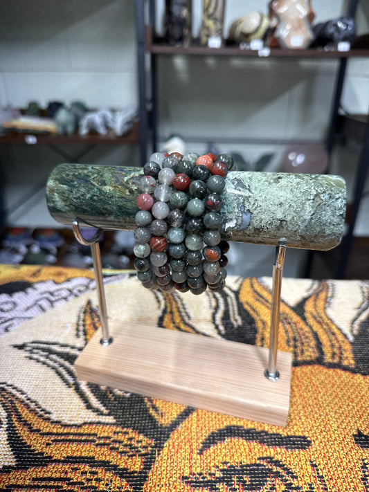 African Bloodstone Bracelets