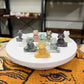 Zen Frog Carvings
