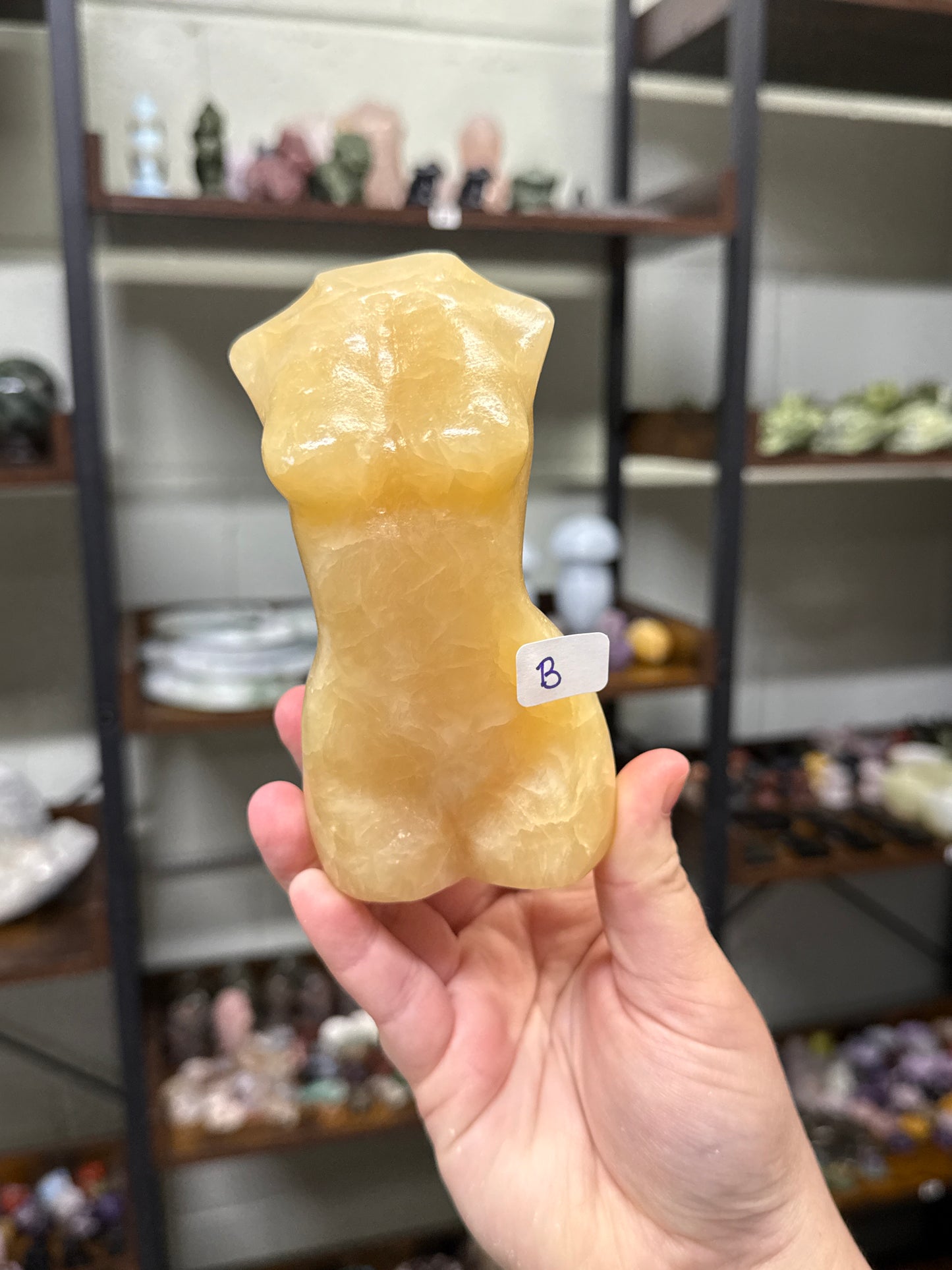 Calcite Goddess Bodies