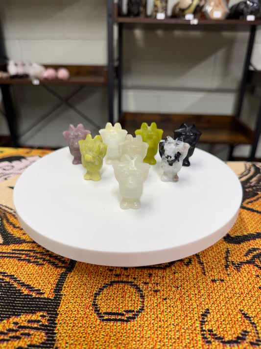 Bluey Dog Carvings