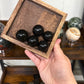 Rainbow Obsidian Spheres