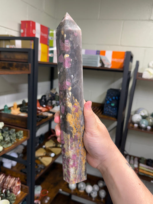 Pink Tourmaline Tower
