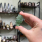 Green Strawberry Quartz Seahorse