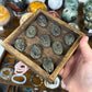 Pyrite “Yoni” Carvings